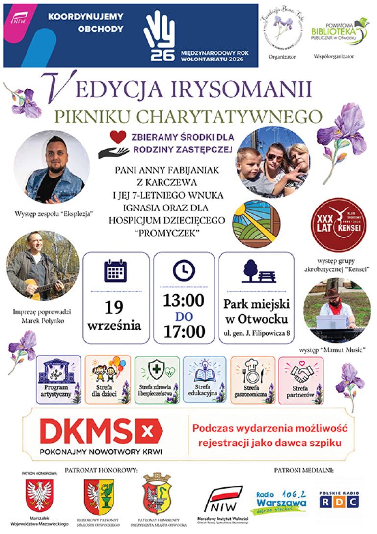Irysomania po raz piąty w Otwocku
